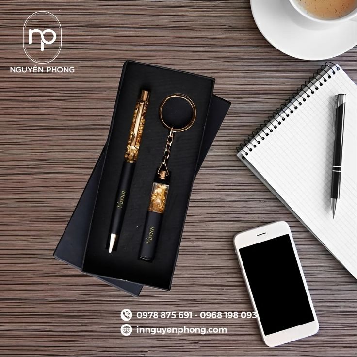 Mẫu hộp đựng móc khóa đơn giản